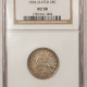 Liberty Seated Quarters 1853 SEATED LIBERTY QUARTER, ARROWS & RAYS – PCGS XF-45, NICE TYPE COIN!!