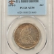 Liberty Seated Halves 1870-CC LIBERTY SEATED HALF DOLLAR – NGC VG-8 RARE! FIRST YEAR CARSON CITY MINT!