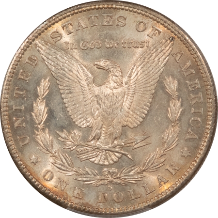 Morgan Dollars 1881-S MORGAN DOLLAR – PCGS MS-63, REALLY PRETTY!