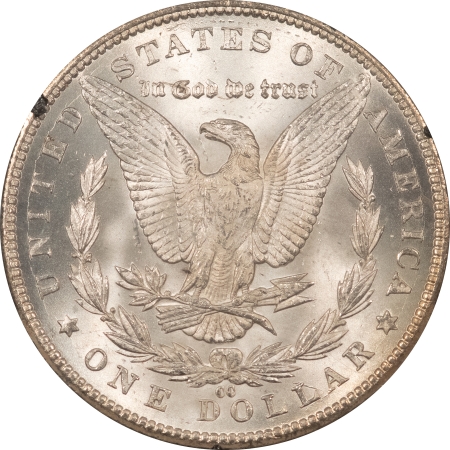 Dollars 1885-CC MORGAN DOLLAR GSA – PCGS MS-64, W/ BOX & CARD, BLAST WHITE CARSON CITY!