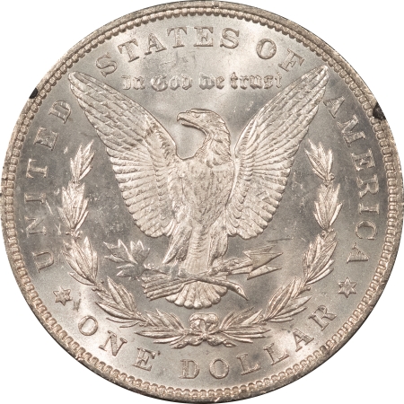 Dollars 1887 MORGAN DOLLAR GSA – CHOICE UNCIRCULATD W/ BOX & RARE MU CARD, TOUGH NON CC