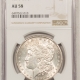 Morgan Dollars 1892 MORGAN DOLLAR – NGC AU-55, FLASHY!