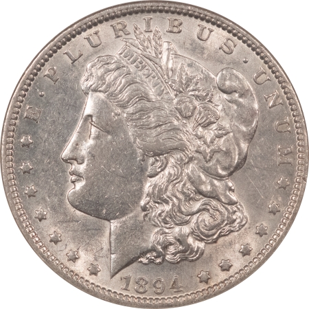 Morgan Dollars 1894 MORGAN DOLLAR – NGC AU-55, WHITE & WELL-STRUCK!