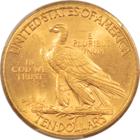 $10 1910-D $10 INDIAN HEAD GOLD – PCGS MS-62, SMOOTH!