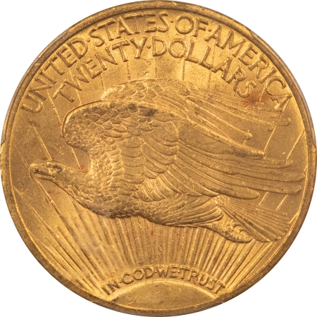 $20 1914 $20 ST GAUDENS GOLD – PCGS MS-64, TOUGH DATE! ORIGNAL & NEAR GEM!