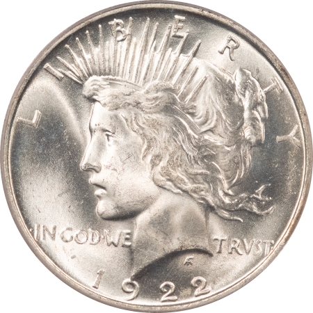 CAC Approved Coins 1922-D PEACE DOLLAR – PCGS MS-65, A BLAZER! CAC APPROVED!