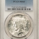 New Certified Coins 1922-S PEACE DOLLAR – PCGS MS-64, ORIGNIAL WHITE & FRESH