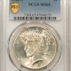 New Certified Coins 1926-D PEACE DOLLAR – PCGS MS-64, BLAZING WHITE! PREMIUM QUALITY!