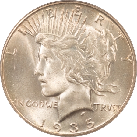 New Certified Coins 1935-S PEACE DOLLAR – PCGS MS-64, FRESH WITH GREAT SKIN & A GEM LOOK!