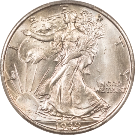 New Certified Coins 1939-S WALKING LIBERTY HALF DOLLAR – PCGS MS-66, BLAST WHITE!