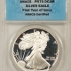 American Silver Eagles 1987 $1 AMERICAN SILVER EAGLE – NGC MS-70, JOHN M. MERCANTI HAND SIGNED!