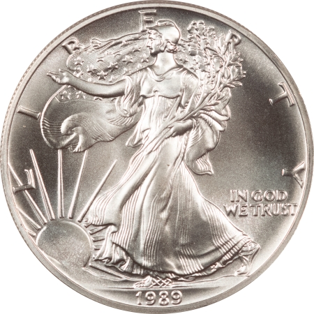 American Silver Eagles 1989 $1 AMERICAN SILVER EAGLE – ANACS MS-70