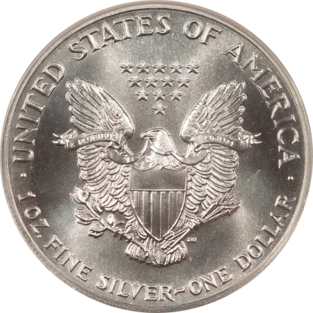 American Silver Eagles 1989 $1 AMERICAN SILVER EAGLE – ANACS MS-70