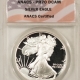 American Silver Eagles 1989 $1 AMERICAN SILVER EAGLE – ANACS MS-70