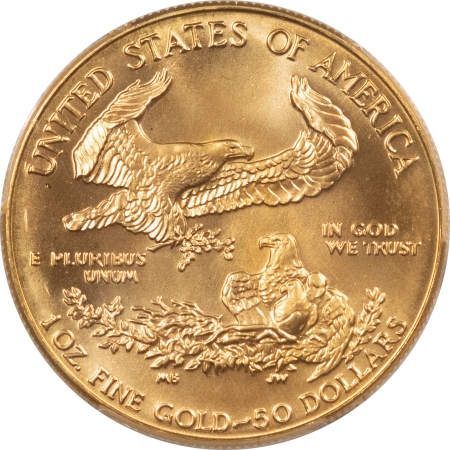 American Gold Eagles, Buffaloes, & Liberty Series 1990 1 OZ $50 AMERICAN GOLD EAGLE – PCGS MS-68, PRISTINE!