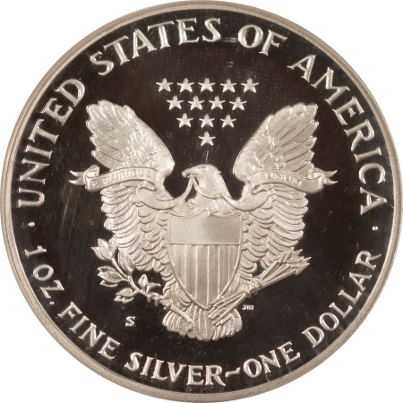 American Silver Eagles 1992-S PROOF $1 AMERICAN SILVER EAGLE – ANACS PR-70 DCAM