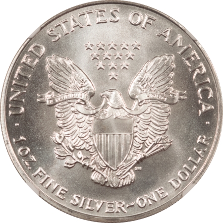 American Silver Eagles 1993 $1 AMERICAN SILVER EAGLE – NGC MS-70