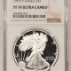 American Silver Eagles 1993 $1 AMERICAN SILVER EAGLE – NGC MS-70