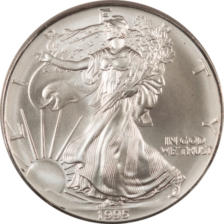 American Silver Eagles 1995 $1 AMERICAN SILVER EAGLE – ANACS MS-70