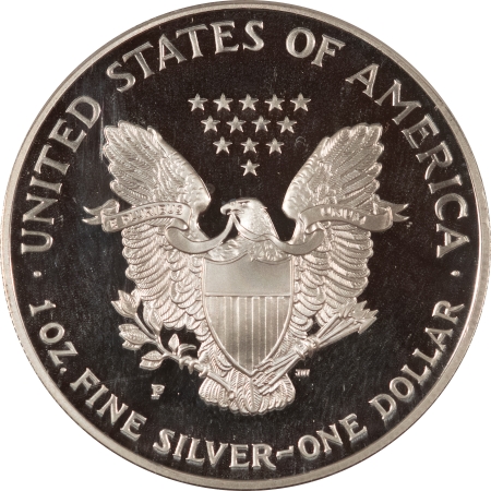 American Silver Eagles 1997-P PROOF $1 AMERICAN SILVER EAGLE – PCGS PR-70 DCAM