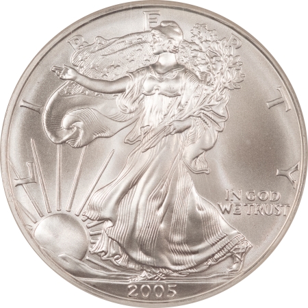 American Silver Eagles 2005 $1 AMERICAN SILVER EAGLE – NGC MS-70