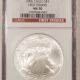 American Silver Eagles 2006-W $1 BURNISHED AMERICAN SILVER EAGLE – NGC MS-70 EARLY RELEASES, BLUE LABEL