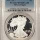 American Silver Eagles 2007-W $1 BURNISHED AMERICAN SILVER EAGLE – NGC MS-70, EARLY RELEASES BLUE LABEL