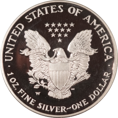 American Silver Eagles 2007-W PROOF $1 AMERICAN SILVER EAGLE – PCGS PR-70 DCAM