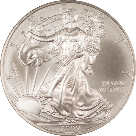 American Silver Eagles 2009 $1 AMERICAN SILVER EAGLE – NGC MS-70