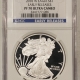 American Silver Eagles 2010 $1 AMERICAN SILVER EAGLE – PCGS MS-70, 25TH YEAR OF ISSUE! FLAG LABEL!