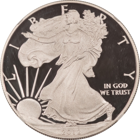 American Silver Eagles 2012-S PROOF $1 AMERICAN SILVER EAGLE – NGC PF-70 ULTRA CAMEO, EARLY RELEASES!