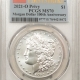 Morgan Dollars 2021-O PRIVY COMMEM MORGAN DOLLAR – PCGS MS-70, FIRST STRIKE, 100TH ANNIVERSARY!