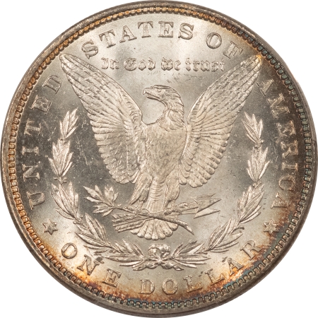 Morgan Dollars 1880 MORGAN DOLLAR, VAM-11 CHECKMARK, HOT 50 – PCGS MS-65+, FLASHY!