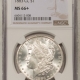 Liberty Seated Half Dimes 1849-O LIBERTY SEATED DIME NGC MS-64