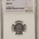 Mercury Dimes 1916 MERCURY DIME – PCGS MS-64 FB, PLEASING & ORIGINAL!