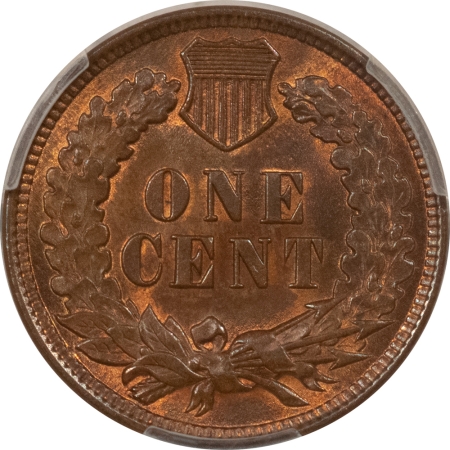 Indian 1899 INDIAN CENT – PCGS MS-64 RB, ORIGINAL LUSTER!