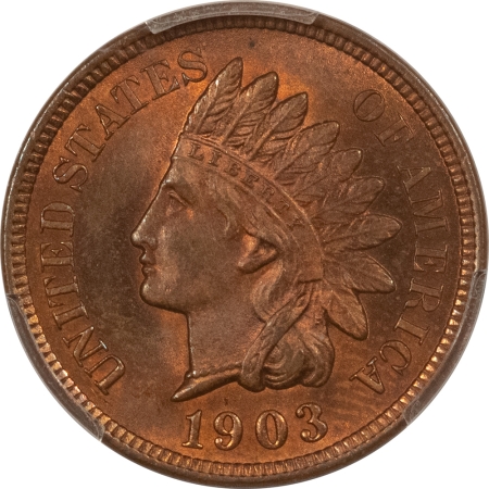 Indian 1903 INDIAN CENT – PCGS MS-64 BN, ORIGINAL & PLEASING