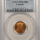 Lincoln Cents (Wheat) 1909 VDB LINCOLN CENT – PCGS MS-64 RD FLASHY RED!