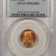 Lincoln Cents (Wheat) 1909 VDB LINCOLN CENT – PCGS MS-65 RD FIRERY RED GEM! FLASHY!