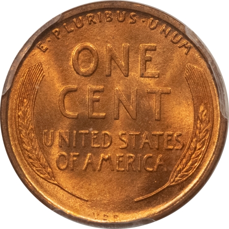 Lincoln Cents (Wheat) 1909 VDB LINCOLN CENT – PCGS MS-65 RD FIRERY RED GEM! FLASHY!