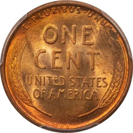 Lincoln Cents (Wheat) 1909 VDB LINCOLN CENT – PCGS MS-65 RD, OBV LOOKS 66 RED! PRETTY & PQ!