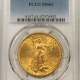 $20 1908 $20 ST GAUDENS GOLD, NO MOTTO – NGC MS-64, OLD FATTIE HOLDER!