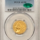 $5 1915 $5 INDIAN GOLD, GSA – NGC AU-58, FROM THE GSA HOARD