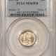 Mercury Dimes 1921-D MERCURY DIME – PCGS XF-40, KEY DATE!