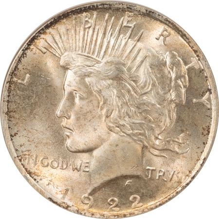 New Certified Coins 1922 PEACE DOLLAR – NGC MS-64, FATTIE HOLDER, PREMIUM QUALITY!