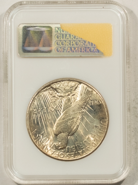 New Certified Coins 1925 PEACE DOLLAR – NGC MS-64, FATTIE HOLDER & PREMIUM QUALITY!