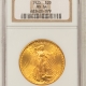 $20 1914-D $20 ST GAUDENS GOLD – PCGS MS-64, LUSTROUS BETTER DATE!