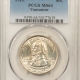 New Certified Coins 1946-S BOOKER T. WASHINGTON COMMEM HALF DOLLAR PCGS MS65 OLD GREEN HOLDER, PQ!