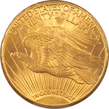 $20 1927 $20 ST GAUDENS GOLD – PCGS MS-65, GEM!