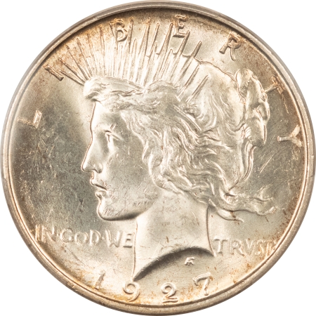 New Certified Coins 1927-D PEACE DOLLAR – PCGS MS-63, FRESH & FLASHY, CHOICE!